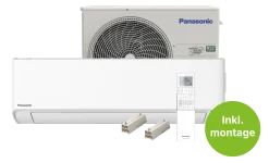 PAKKETILBUD - Panasonic NZ25YKE-1 Varmepumpe m. WIFI