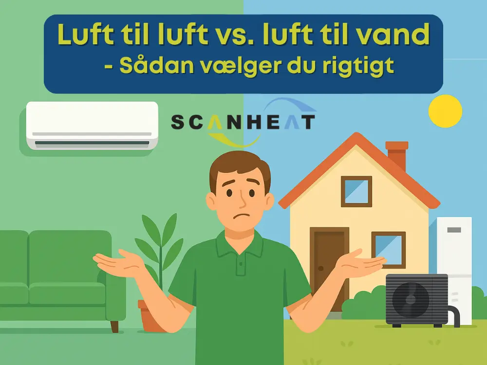 luft til luft vs. luft til vand