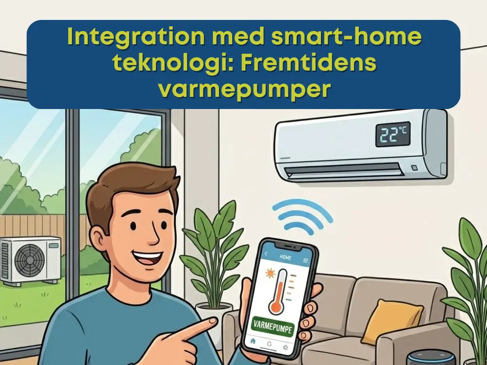 Integration med smart-home teknologi Fremtidens varmepumper