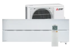 Mitsubishi LN25 Varmepumpe m. WIFI - HVID