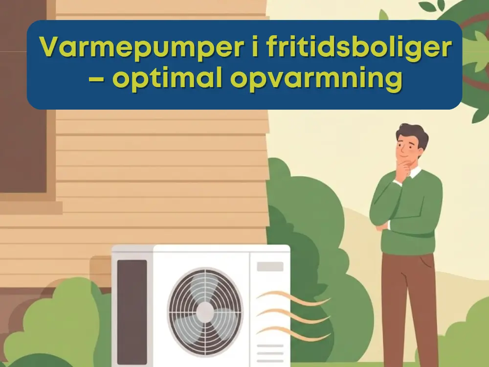 Varmepumper i fritidsboliger – optimal opvarmning