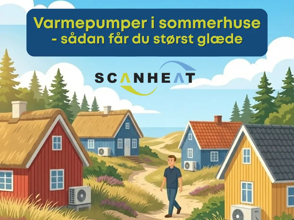 varmepumpe i sommerhuse