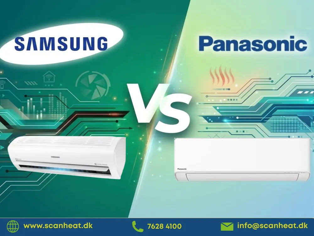 Panasonic varmepumpe vs. Samsung varmepumpe