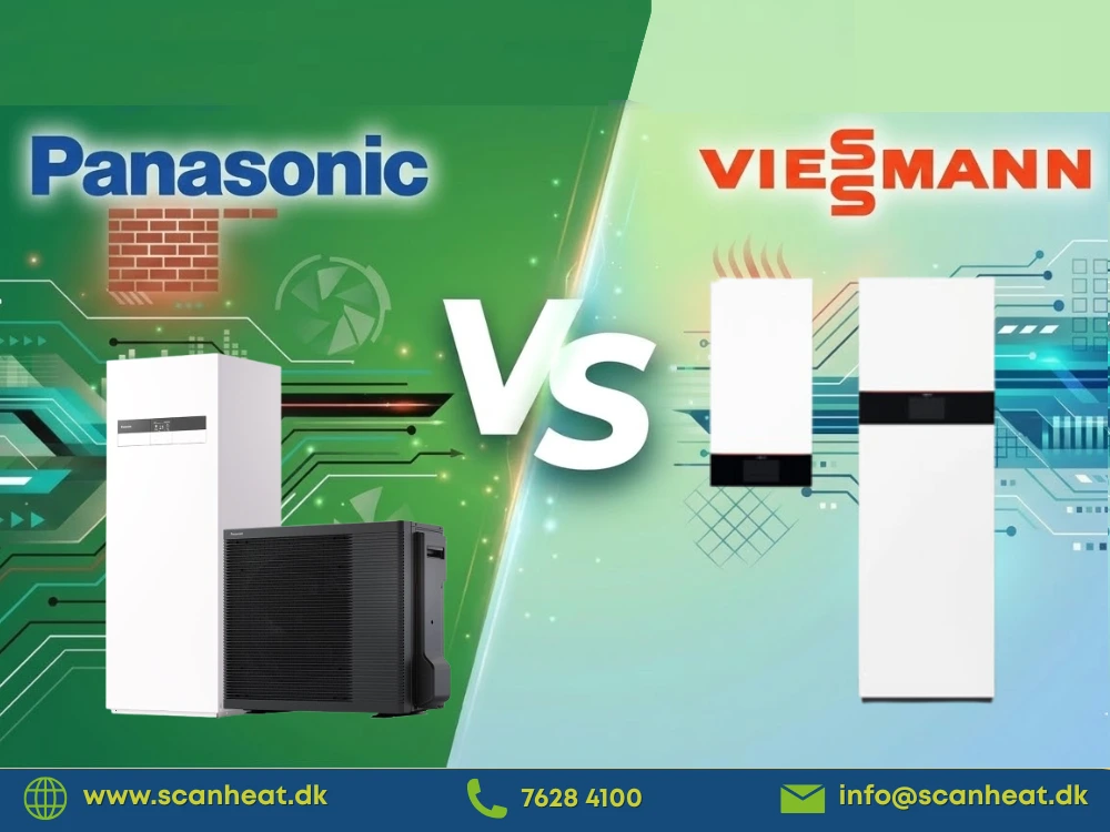 Panasonic varmepumpe vs. Viessmann varmepumpe